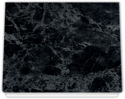 Black Marble Semi-Gloss Marble 14pt C1S 9 1/2 x 12 Landscape or Portrait Certificate Holders with Rounded Corner Slits