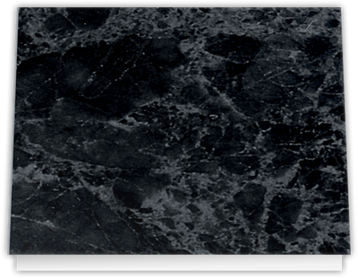 Black Marble Semi-Gloss 14pt C1S 9 1/2 x 12 Landscape or Portrait Certificate Holders with Square Corner Slits (Holds 8 1/2 x 11 Certificate)