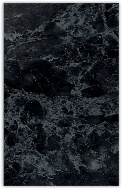 Black Marble Semi-Gloss 14pt C1S 6 x 9 Two Pocket Half Size Folders with 3 Inch Pockets