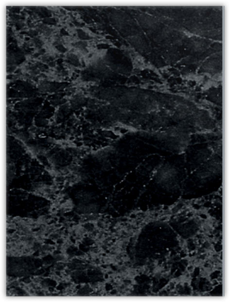 Black Marble Semi-Gloss 14pt C1S 9 x 12 Two Pocket Folders with 4 Inch Curved Pockets