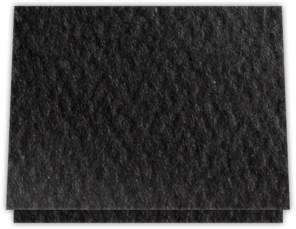Black Felt 80lb 9 1/2 x 12 Landscape or Portrait Certificate Holders with Square Corner Slits (Holds 8 1/2 x 11 Certificate)