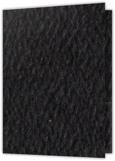 Black Felt 80lb 9 x 12 Two Pocket Folders with 4 Inch Pockets