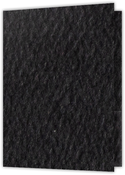 Black Felt 80lb 9 x 12 Two Pocket Folders with 4 Inch Pockets