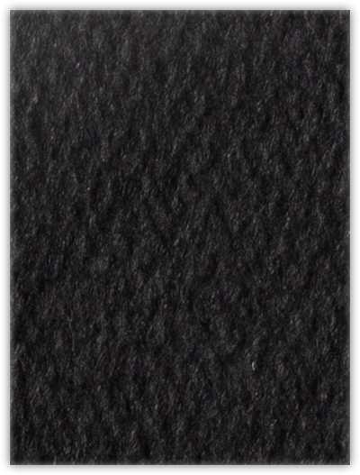 Black Felt 80lb 9 x 12 Two Pocket Folders with 4 Inch Round Corner Pockets and 1/4 Inch Expansion with Double Score Spine
