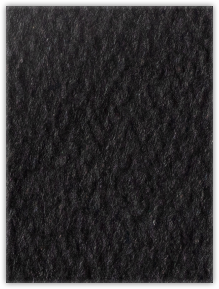 Black Felt 80lb 9 x 12 Two Pocket Folders with 4 Inch Round Corner Pockets and 1/4 Inch Expansion with Double Score Spine