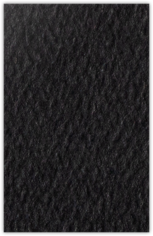 Black Felt 80lb 6 x 9 Two Pocket Half Size Folders with 3 Inch Pockets