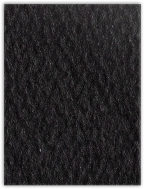 Black Felt 80lb 9 x 12 Two Pocket Folders with 4 Inch Curved Pockets