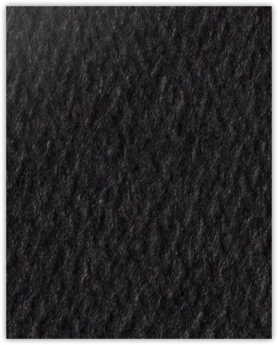 Black Felt 80lb 9 x 12 Two Pocket Folders with 4 1/4 Inch Deep Box Pockets and 1/4 Inch Expansion with Double Score Spine