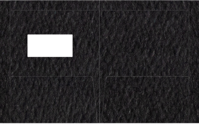 Black Felt 80lb 9 1/2 x 11 3/4 Two Pocket Folders with 4 1/2 Inch Pockets and 1 Inch Reinforced Top and Edges