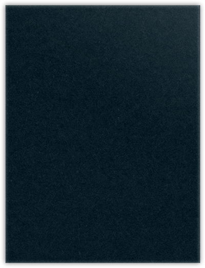 Black Licorice Vellum 100lb 9 x 12 Two Pocket Folders with 4 Inch Curved Pockets
