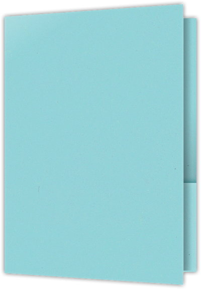 Berrylicious Vellum 100lb 6 x 9 Two Pocket Half Size Folders with 3 Inch Pockets