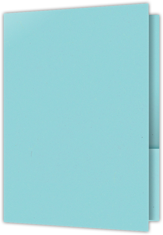 Berrylicious Vellum 100lb 6 x 9 Two Pocket Half Size Folders with 3 Inch Pockets