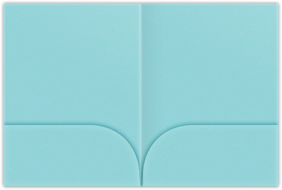 Berrylicious Vellum 100lb 9 x 12 Two Pocket Folders with 4 Inch Curved Pockets
