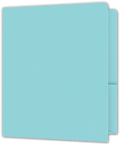 Berrylicious Vellum 100lb 9 x 12 Two Pocket Round Corner Folders with 4 1/4 Inch Pocket