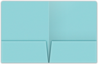 Berrylicious Vellum 100lb 9 x 12 Two Pocket Round Corner Folders with 4 1/4 Inch Pocket