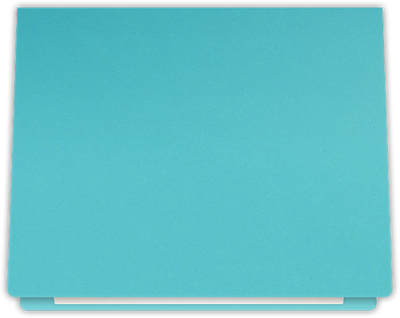 Blue Raspberry Vellum 100lb 9 1/2 x 12 Landscape or Portrait Certificate Holders with Rounded Corner Slits
