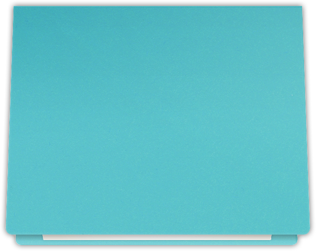 Blue Raspberry Vellum 100lb 9 1/2 x 12 Landscape or Portrait Certificate Holders with Rounded Corner Slits