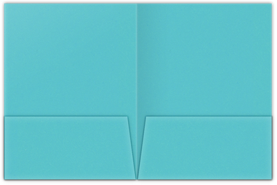 Blue Raspberry Vellum 100lb 9 x 12 Two Pocket Folders with 4 Inch Pockets