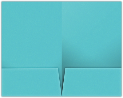 Blue Raspberry Vellum 100lb 9 1/2 x 14 1/2 Two Pocket Legal Folders with 4 1/2 Inch Pockets