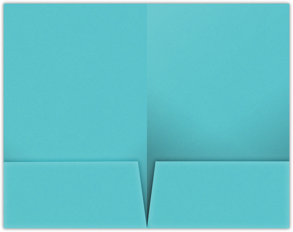 Blue Raspberry Vellum 100lb 9 1/2 x 14 1/2 Two Pocket Legal Folders with 4 1/2 Inch Pockets