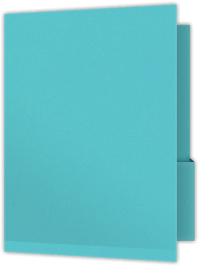 Blue Raspberry Vellum 100lb 9 x 12 Two Pocket Folders with 4 1/4 Inch Deep Box Pockets and 1/4 Inch Expansion with Double Score Spine