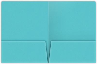 Blue Raspberry Vellum 100lb 9 x 12 Two Pocket Round Corner Folders with 4 1/4 Inch Pocket