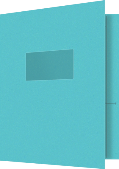 Blue Raspberry Vellum 100lb 9 1/2 x 11 3/4 Two Pocket Folders with 4 1/2 Inch Pockets and 1 Inch Reinforced Top and Edges