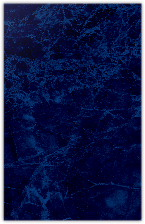 Blue Semi-Gloss 14pt C1S 6 x 9 Two Pocket Half Size Folders with 3 Inch Pockets