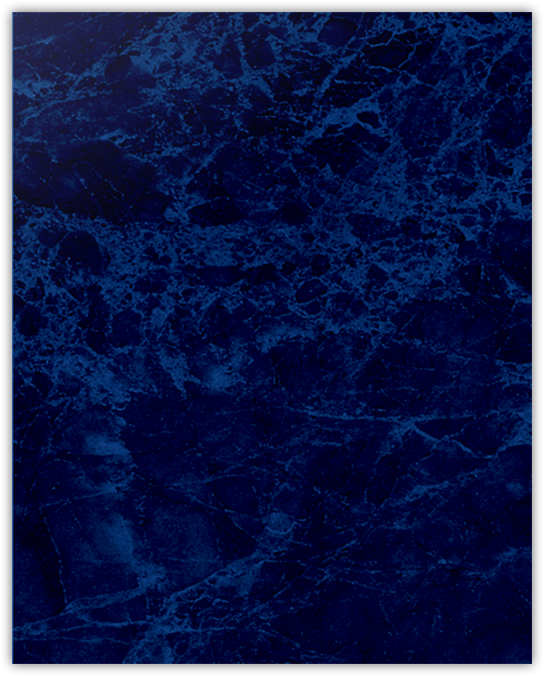 Blue Semi-Gloss 14pt C1S 9 x 12 Two Pocket Folders with 4 1/4 Inch Deep Box Pockets and 1/4 Inch Expansion with Double Score Spine
