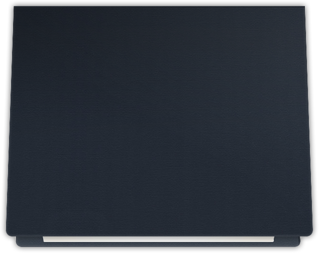 Deep Blue Hopsack 90lb 9 1/2 x 12 Landscape or Portrait Certificate Holders with Rounded Corner Slits