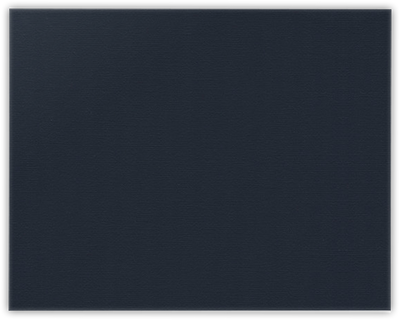 Deep Blue Hopsack 90lb 9 1/2 x 12 Landscape or Portrait Certificate Holders with Square Corner Slits (Holds 8 1/2 x 11 Certificate)