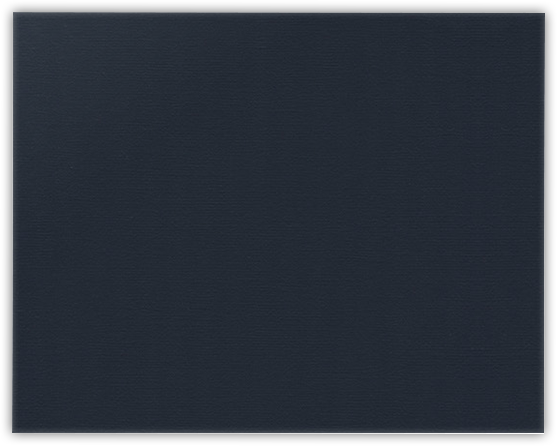 Deep Blue Hopsack 90lb 9 1/2 x 12 Landscape or Portrait Certificate Holders with Square Corner Slits (Holds 8 1/2 x 11 Certificate)