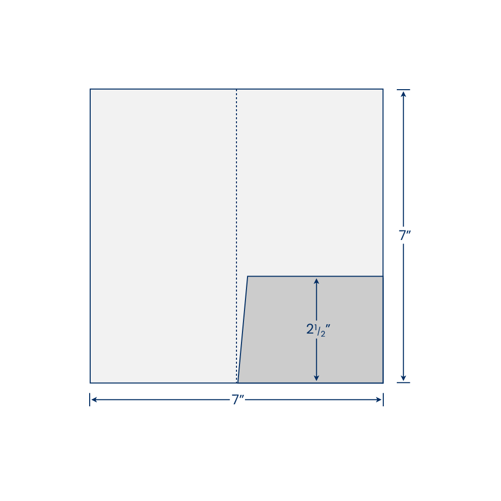 Navy Linen 80lb 3 1/2 x 7 One Pocket Key Card Holders with 2 1/2 Inch Pocket
