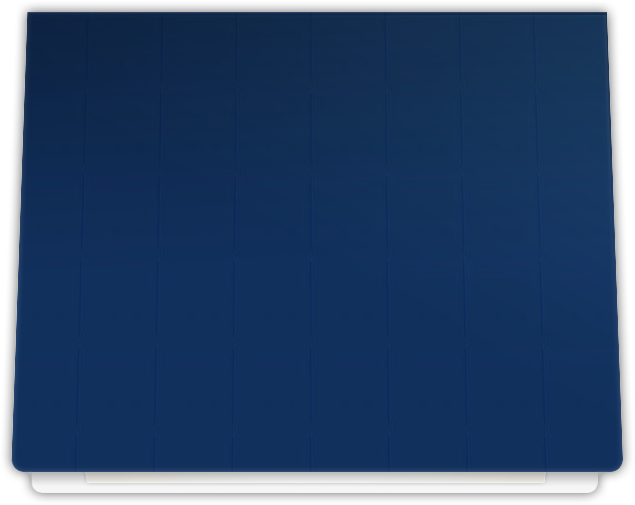Navy Semi-Gloss 14pt C1S 9 1/2 x 12 Landscape or Portrait Certificate Holders with Rounded Corner Slits