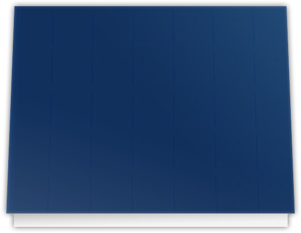 Navy Semi-Gloss 14pt C1S 9 1/2 x 12 Landscape or Portrait Certificate Holders with Square Corner Slits (Holds 8 1/2 x 11 Certificate)