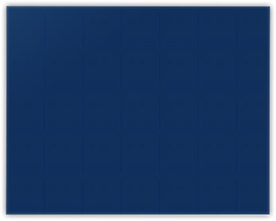 Navy Semi-Gloss 14pt C1S 9 1/2 x 12 Landscape or Portrait Certificate Holders with Square Corner Slits (Holds 8 1/2 x 11 Certificate)
