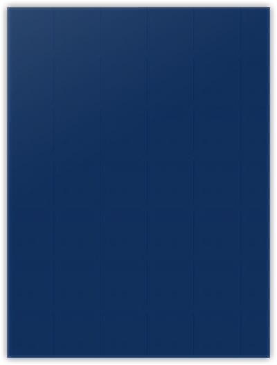Navy Semi-Gloss 14pt C1S 9 x 12 Two Pocket Folders with 4 Inch Pockets