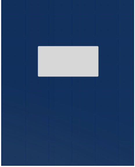 Navy Semi-Gloss 14pt C1S 9 1/2 x 11 3/4 Two Pocket Folders with 4 1/2 Inch Pockets and 1 Inch Reinforced Top and Edges