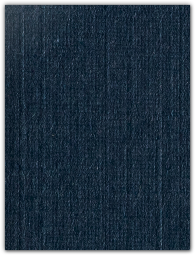 Navy Linen 80lb 9 x 12 Two Pocket Folders with 4 Inch Round Corner Pockets