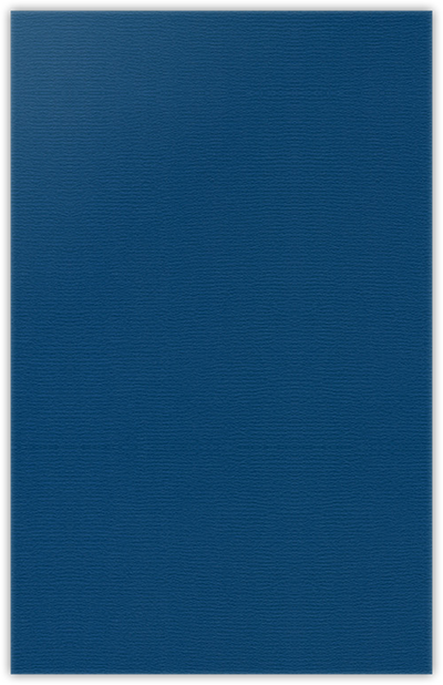 Royal Blue Felt 80lb 6 x 9 Two Pocket Half Size Folders with 3 Inch Pockets