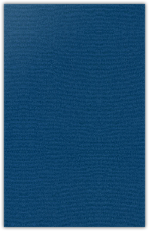 Royal Blue Felt 80lb 6 x 9 Two Pocket Half Size Folders with 3 Inch Pockets