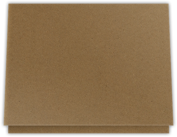 Brown Paper Bag Smooth 90lb 9 1/2 x 12 Landscape or Portrait Certificate Holders with Square Corner Slits (Holds 8 1/2 x 11 Certificate)