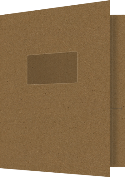 Brown Paper Bag Smooth 90lb 9 1/2 x 11 3/4 Two Pocket Folders with 4 1/2 Inch Pockets and 1 Inch Reinforced Top and Edges