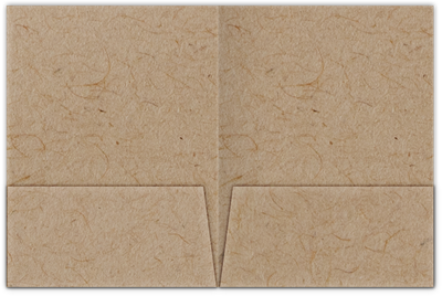 Desert Storm Smooth 80lb 9 x 12 Two Pocket Folders with 4 Inch Pockets