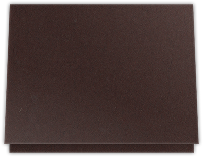 Hot Fudge Vellum 100lb 9 1/2 x 12 Landscape or Portrait Certificate Holders with Square Corner Slits (Holds 8 1/2 x 11 Certificate)