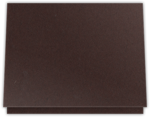 Hot Fudge Vellum 100lb 9 1/2 x 12 Landscape or Portrait Certificate Holders with Square Corner Slits (Holds 8 1/2 x 11 Certificate)