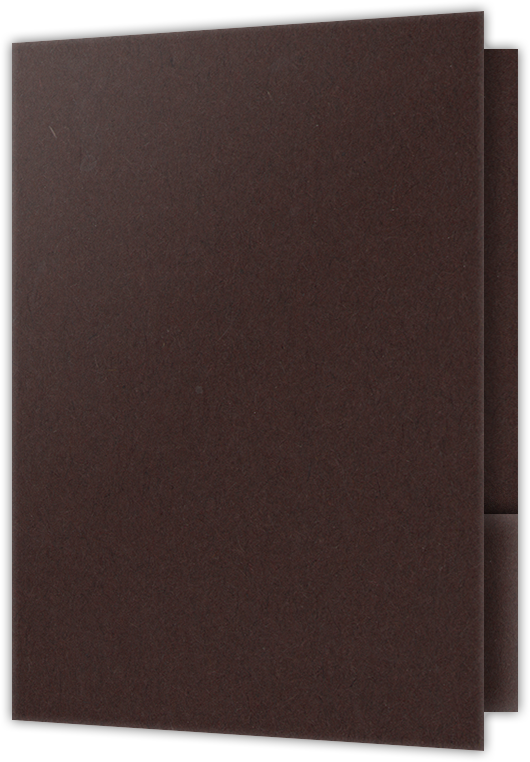 Hot Fudge Vellum 100lb 9 1/2 x 14 1/2 Two Pocket Legal Folders with 4 1/2 Inch Pockets