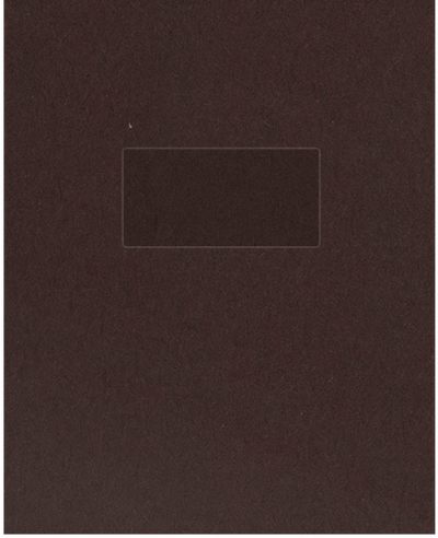 Hot Fudge Vellum 100lb 9 1/2 x 11 3/4 Two Pocket Folders with 4 1/2 Inch Pockets and 1 Inch Reinforced Top and Edges