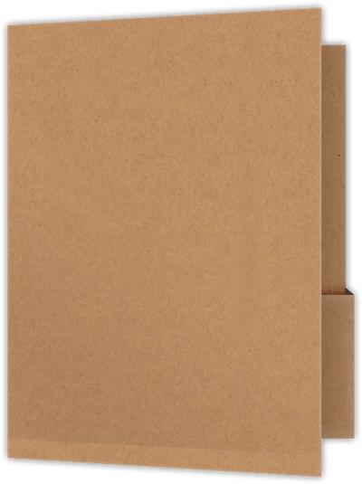 Jute Vellum 80lb 9 x 12 Two Pocket Folders with 4 1/4 Inch Deep Box Pockets and 1/4 Inch Expansion with Double Score Spine