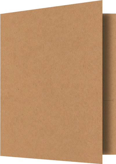 Jute Vellum 80lb 9 1/2 x 11 3/4 Two Pocket Folders with 4 1/2 Inch Pockets and 1 Inch Reinforced Top and Edges